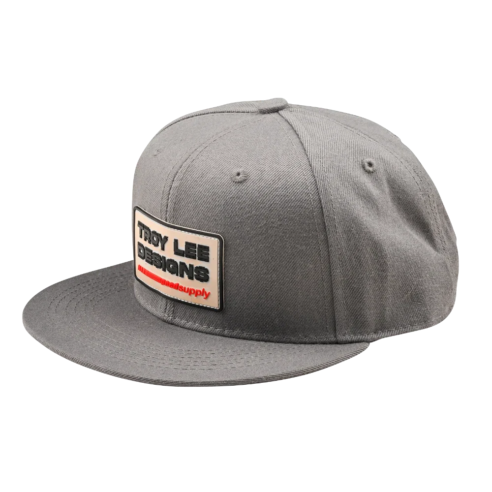 Flat Bill Snapback Factory Smoke Blue